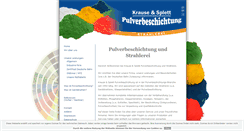 Desktop Screenshot of krause-splett.de